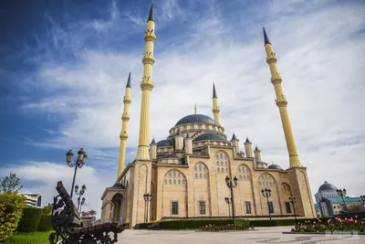 Мечеть «Сердце Чечни» Грозный фотография Stock | Adobe Stock