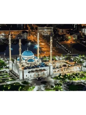 Мечеть \"Сердце Чечни\" имени Ахмата Кадырова в городе \"Грозный\"