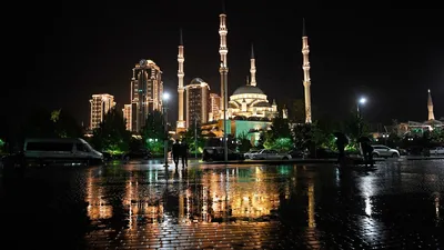 Центральная мечеть \"Сердце Чечни\" в Грозном | РИА Новости Медиабанк