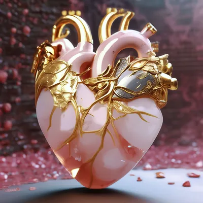 Сердце человека скетч - 48 фото