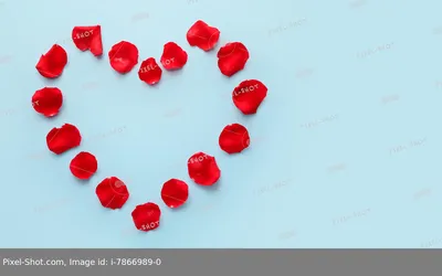 Сердце Из Лепестков Роз — стоковые фотографии и другие картинки Роза -  Роза, Символ сердца, Лист - iStock
