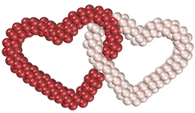 Огромное сердце из воздушных шаров своими руками из воздушных шаров  62155202 купить в интернет-магазине Wildberries