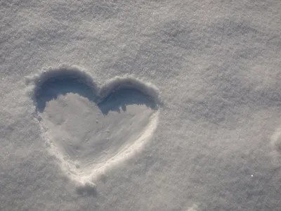 Сердце Снег Снега - Бесплатное фото на Pixabay - Pixabay