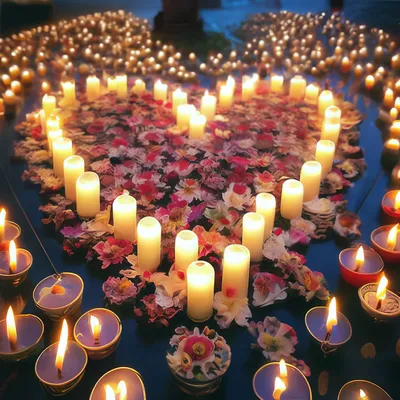 Свечи сердца стоковое фото. изображение насчитывающей сердце - 62475514