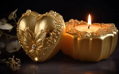 Свечи чайные \"Сердце\", красные, без запаха, по 5 и 10 штук купить по цене  115 ₽ в интернет-магазине KazanExpress