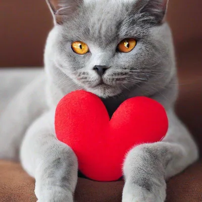 Портрет кошки Tabby с красным сердцем на черный день Святого Валентина  14-ое февраля фона Стоковое Фото - изображение насчитывающей пары,  карточка: 172714908