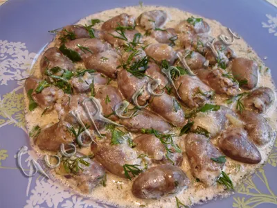 Жареные куриные сердечки пошаговый рецепт с видео и фото – Европейская  кухня: Основные блюда