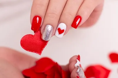 Рисуем сердечко гель-краской | Текстуры гель-лаком в рисунке | Матовые ногти  - YouTube