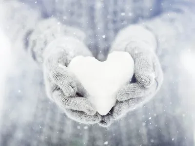 Сердце на снегу. — конкурс \"Нарисуй-ка\" — Фотоконкурс.ру