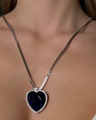 Прекрасный кулон из Титаника \"Сердце океана\" подвеска Titanic ожерелье - с  доставкой по всей Украине | Worthest.com.ua