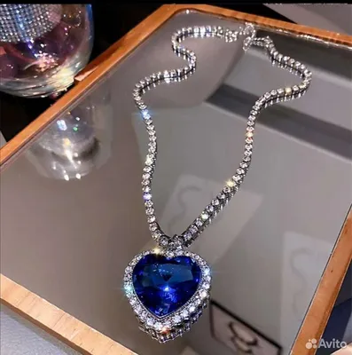 Сердце океана кулон ожерелье титаник купить по цене 499 ₽ в  интернет-магазине KazanExpress