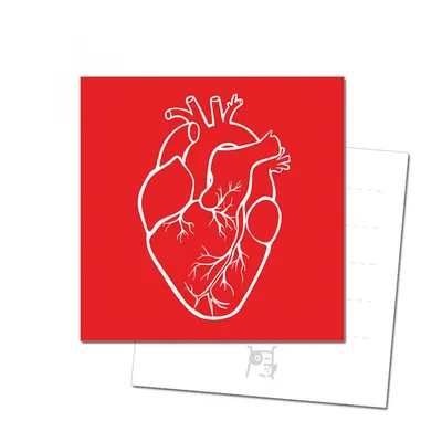 М-13 - Мини-открытка \"С Любовью!\" (сердце из цветов) купить в  Екатеринбурге, цена