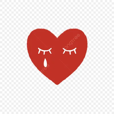 мультфильм на сердце плачет Иллюстрация вектора - иллюстрации насчитывающей  красно, форма: 228682465