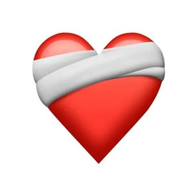 Красное живое разбитое сердце, в …» — создано в Шедевруме