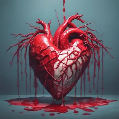 Человеческое сердце с кровью брызгает изолированный на белой предпосылке E  Иллюстрация штока - иллюстрации насчитывающей художничества, сердечно:  152555517