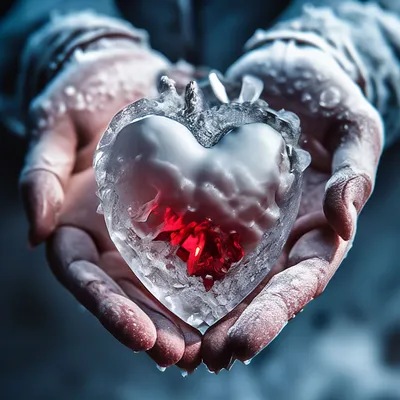 Красное сердце в руках мужчины и женщины, на зеленом фоне :: Стоковая  фотография :: Pixel-Shot Studio