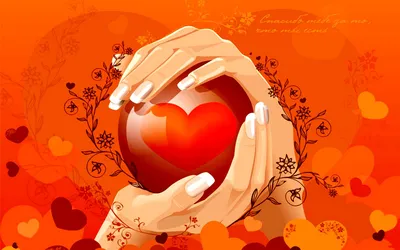 Объемная открытка Сердце в ладонях по цене 250 ₽ в интернет-магазине  подарков MagicMag