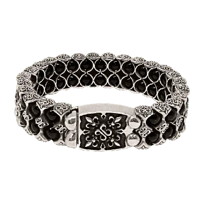 ATLANTA jewelry Браслет из серебра 925 пробы позолоченный Арабский бисмарк  с камнями - купить с доставкой по выгодным ценам в интернет-магазине OZON  (939783768)