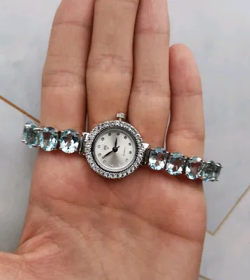 Женские серебряные часы 7110072
