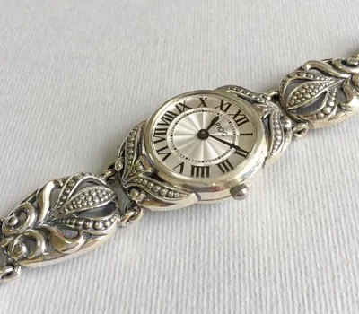 Часы женские BASTET: серебро 925 пробы — купить в интернет-магазине  SUNLIGHT, фото, артикул 290493