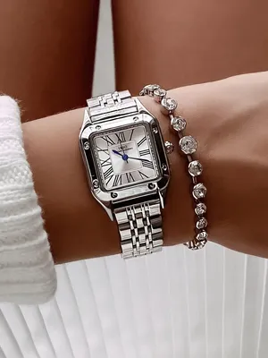 Женские серебряные часы