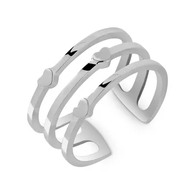 Серебряное кольцо бр-0010421, купить кольцо женское без камней весом 6,5  гр. с доставкой в интернет-магазине Камзол