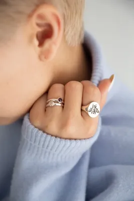 Серебряные кольца женские 925 пробы купить в Украине - интернет магазин  SRIBLODAR