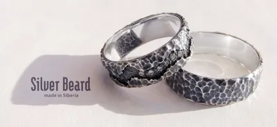 Серебряные кольца с камнями | Silver Beard