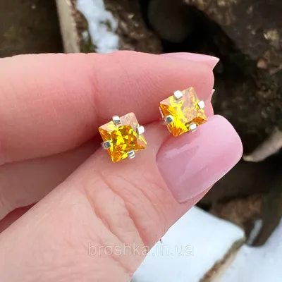 Серебряные серьги гвоздики с тремя кольцами — купить в магазине BOHOANN 💍  Современное ювелирное искусство