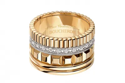 Золотые серьги Boucheron c бриллиантами купить в Москве