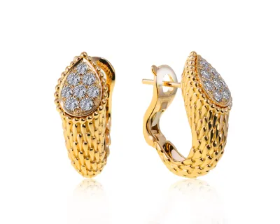 Серьги Serpent Bohème Boucheron Белое золото 750 - купить за 6573000 тг. в  официальном интернет-магазине Viled, арт. JCO01456