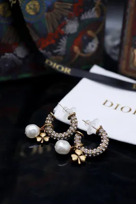 Колье и серьги Dior качества люкс!