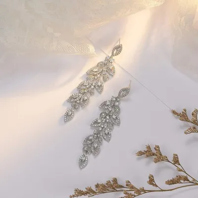 Свадебные серьги для невесты, Сутажные украшения, Серьги бохо |  annka.soutache | Дзен