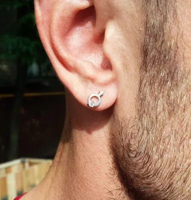 Мужские серьги | Купить сережки для мужчин в ухо в Киеве — Steel Evolution