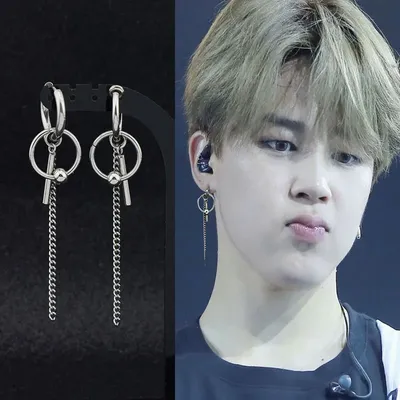 Круглые серьги для мальчиков из нержавеющей стали JiMin | AliExpress