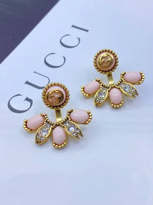 Женские золотые серьги GUCCI купить в интернет-магазине ЦУМ, арт.  629817/J1D51