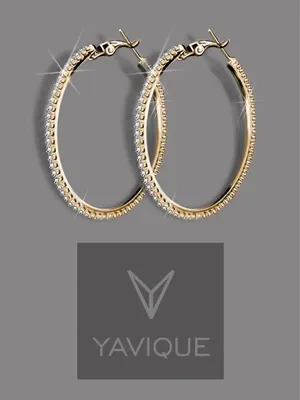 Серьги кольца с камнями, золотые и серебряные купить по цене 269 ₽ в  интернет-магазине KazanExpress