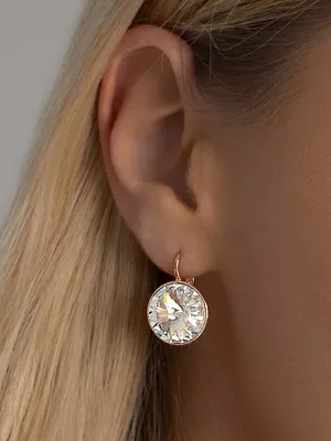 Крупные серьги с кристаллами Swarovski на новый год Enigme Mademoiselle  Jolie Paris 3651859 купить за 1 736 ₽ в интернет-магазине Wildberries