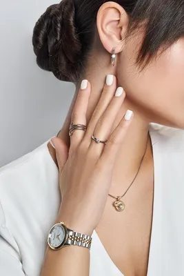 Серьги кольца из белого золота Grant 5601792-gr с бриллиантами — купить в  AllTime.ru — фото