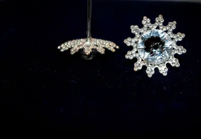 Серебряные серьги конго с кристаллами swarovski и фианитами 000-368568 |  Купить в рассрочку | Интернет-магазин НАШЕ ЗОЛОТО