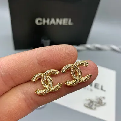 Серьги Chanel купить за 2160 грн в магазине UKRFashion. Товары бренда Chanel.  Лучшее качество