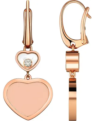 Оригинальные золотые серьги Chopard Happy Diamonds – купить за 853 500 ₽ в  интернет-магазине Mister Diamond с бесплатной доставкой