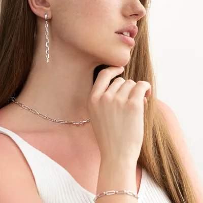 Длинные серьги цепи в магазине «Doroteya Jewelry» на Ламбада-маркете