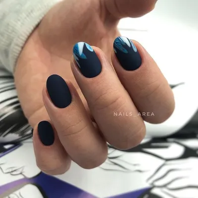 Матовый маникюр – свежие идеи (более 90 фото) | ProstoNail | Manicure nail  designs, Cute gel nails, Oval glitter nails