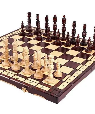 Шахматы-нарды Вечность с авторским узором ручной работы