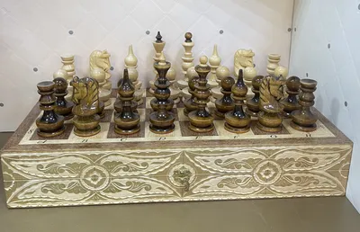 Купить керамические шахматы ручной работы \"Triumph\" в Украине