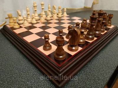 Купить шахматы деревянные ручной работы в Москве | Woodquest