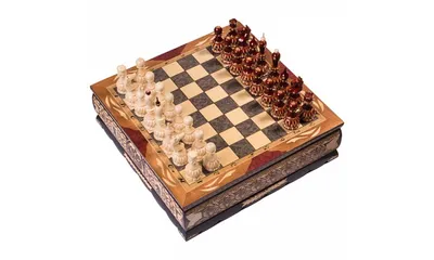 Купить Шахматы в ларце ручной работы Крепость по цене 18 990 руб.
