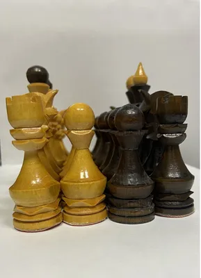 Деревянные шахматы ручной работы - Noblie - магазин роскошных подарков