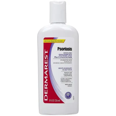 Шампунь от псориаза, зуда и раздражений кожи головы Dermarest Psoriasis  Shampoo Plus Conditioner 236 мл (ID#1468756992), цена: 499 ₴, купить на  Prom.ua